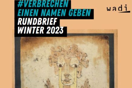 Rundbrief Winter 2023: Verbrechen einen Namen geben